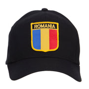 Romania Europe Flag Patched Cap