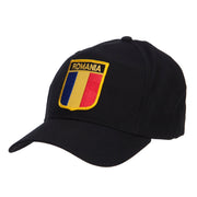 Romania Europe Flag Patched Cap