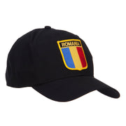 Romania Europe Flag Patched Cap