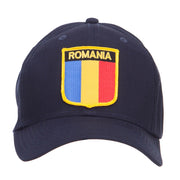 Romania Europe Flag Patched Cap