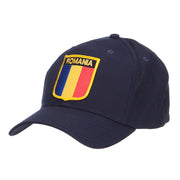 Romania Europe Flag Patched Cap