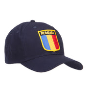 Romania Europe Flag Patched Cap