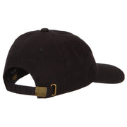 Aries Zodiac Sign Embroidered Unstructured Cap