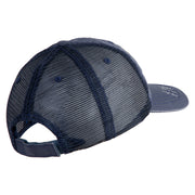 U.S. Army 23rd Infantry Division Embroidered Low Profile Special Cotton Mesh Cap - Navy OSFM