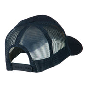 Rock and Roll Embroidered Mesh Cap