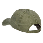 American Eagle Crest Embroidered Washed Cap