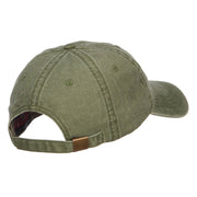 American Eagle Crest Embroidered Washed Cap