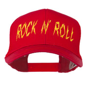 Rock and Roll Embroidered Mesh Cap