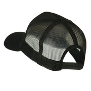 Rock and Roll Embroidered Mesh Cap