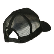 Rock and Roll Embroidered Mesh Cap