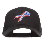 Awareness Ribbon Patched Low Profile Cap