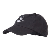 Anchor Logo Embroidered Low Cap