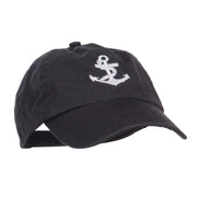 Anchor Logo Embroidered Low Cap