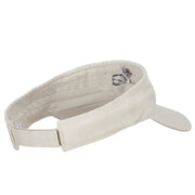 Rough Collie Embroidered Pro Style Cotton Washed Visor