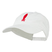 Image of Rocket Embroidered Washed Cap