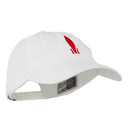 Image of Rocket Embroidered Washed Cap