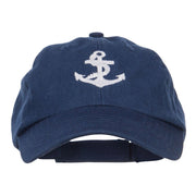 Anchor Logo Embroidered Low Cap