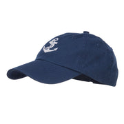 Anchor Logo Embroidered Low Cap