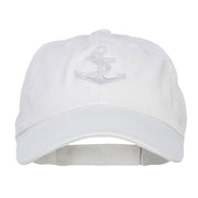 Anchor Logo Embroidered Low Cap