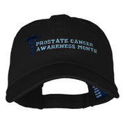 Prostate Cancer Awarness Low Profile Unstructured Cap