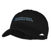 Prostate Cancer Awarness Low Profile Unstructured Cap