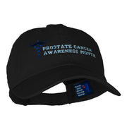 Prostate Cancer Awarness Low Profile Unstructured Cap