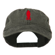 Image of Rocket Embroidered Washed Cap