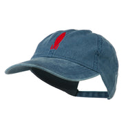 Image of Rocket Embroidered Washed Cap