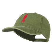 Image of Rocket Embroidered Washed Cap