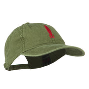 Image of Rocket Embroidered Washed Cap