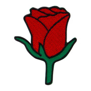 Mini Rose Embroidered Patch - Rose OSFM