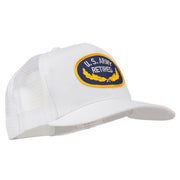 US Army Retired Emblem Patched Mesh Cap