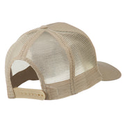 US Army Retired Emblem Patched Mesh Cap