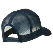 US Army Retired Emblem Patched Mesh Cap