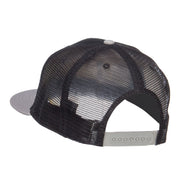 Mrs Embroidered Mesh Snapback Cap