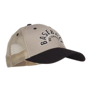 Baseball Big League Embroidered Trucker Cap