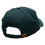 Gaming Life Bar Embroidered Low Profile Dyed Washed Caps - Dk-Green OSFM