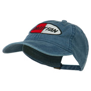 Rally Fan Race Badge Embroidered Washed Cap