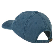 Rally Fan Race Badge Embroidered Washed Cap