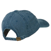 Rally Fan Race Badge Embroidered Washed Cap