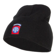 82nd Airborne Embroidered Short Beanie