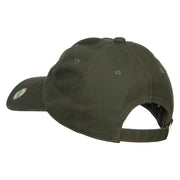 Rasta Heartbeat Embroidered Unstructured Cap