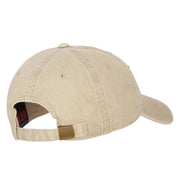 Not Retired Promoted Grandpa Embroidered Washed Cotton Twill Cap