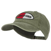 Rally Fan Race Badge Embroidered Washed Cap