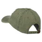 Rally Fan Race Badge Embroidered Washed Cap