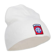 82nd Airborne Embroidered Short Beanie