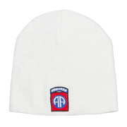 82nd Airborne Embroidered Short Beanie