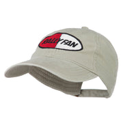 Rally Fan Race Badge Embroidered Washed Cap