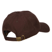 Rasta Heartbeat Embroidered Unstructured Cap