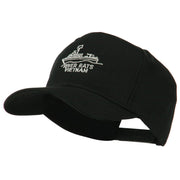 River Rats Vietnam with Riverboat Embroidered Cap